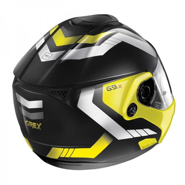 Casco Modulare G9.2 Steadfast N-com 018 Led Yellow Grex